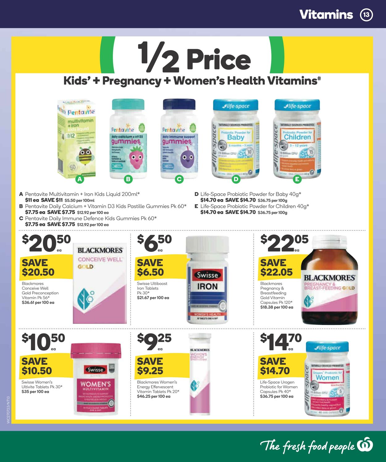 Catalogue Woolworths 27.07.2022 - 02.08.2022