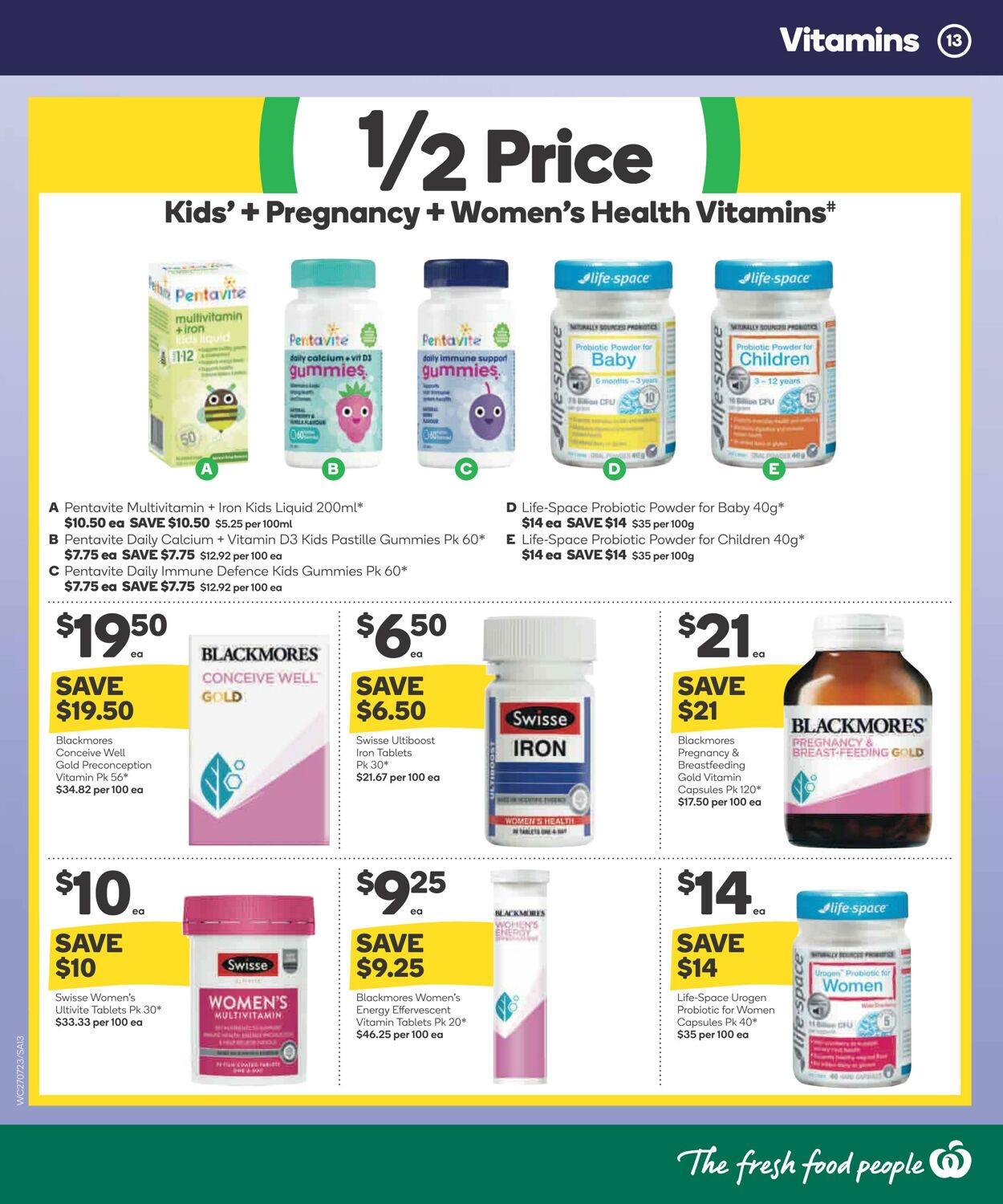 Catalogue Woolworths 27.07.2022 - 02.08.2022