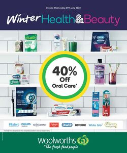 Catalogue Woolworths 27.07.2022 - 02.08.2022