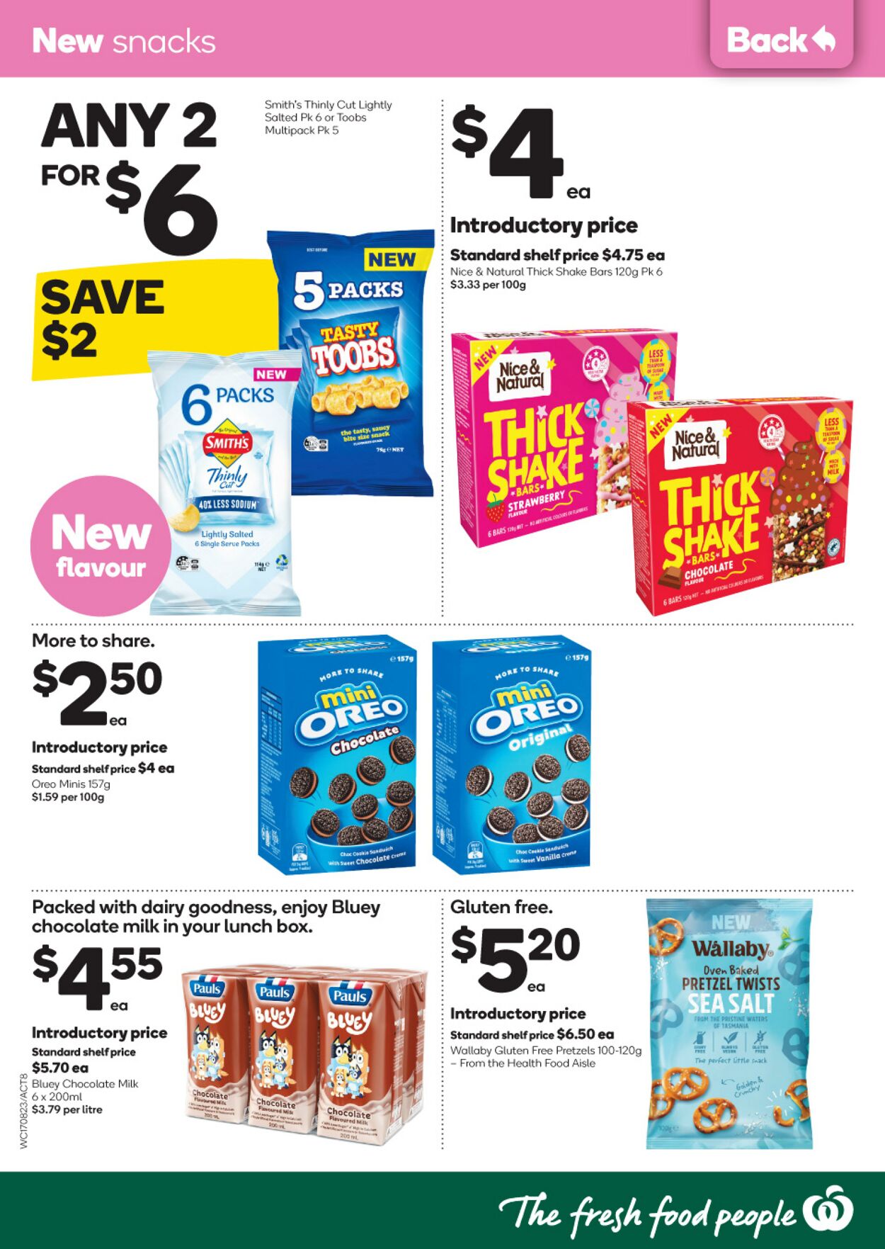 Catalogue Woolworths 17.08.2022 - 23.08.2022