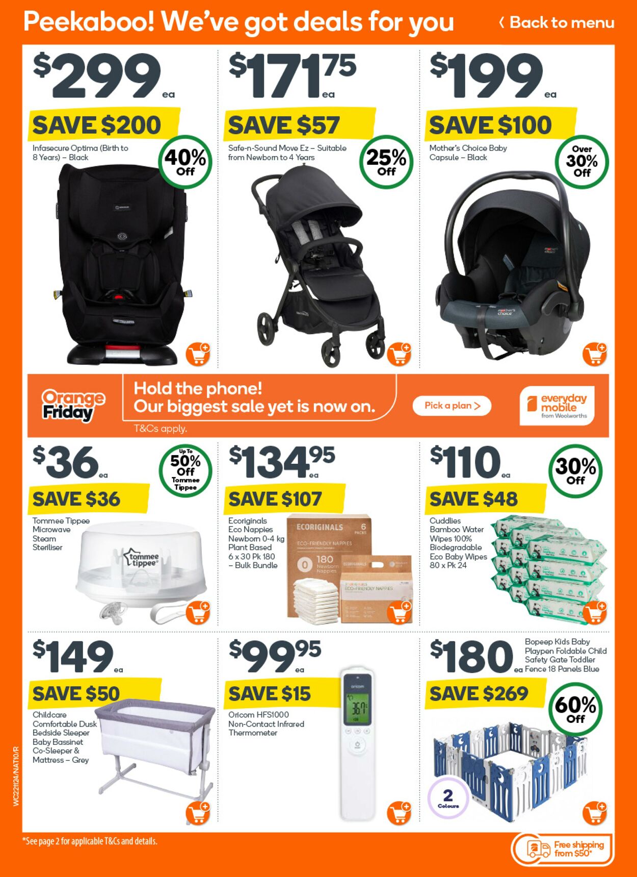 Catalogue Woolworths 22.11.2023 - 28.11.2023