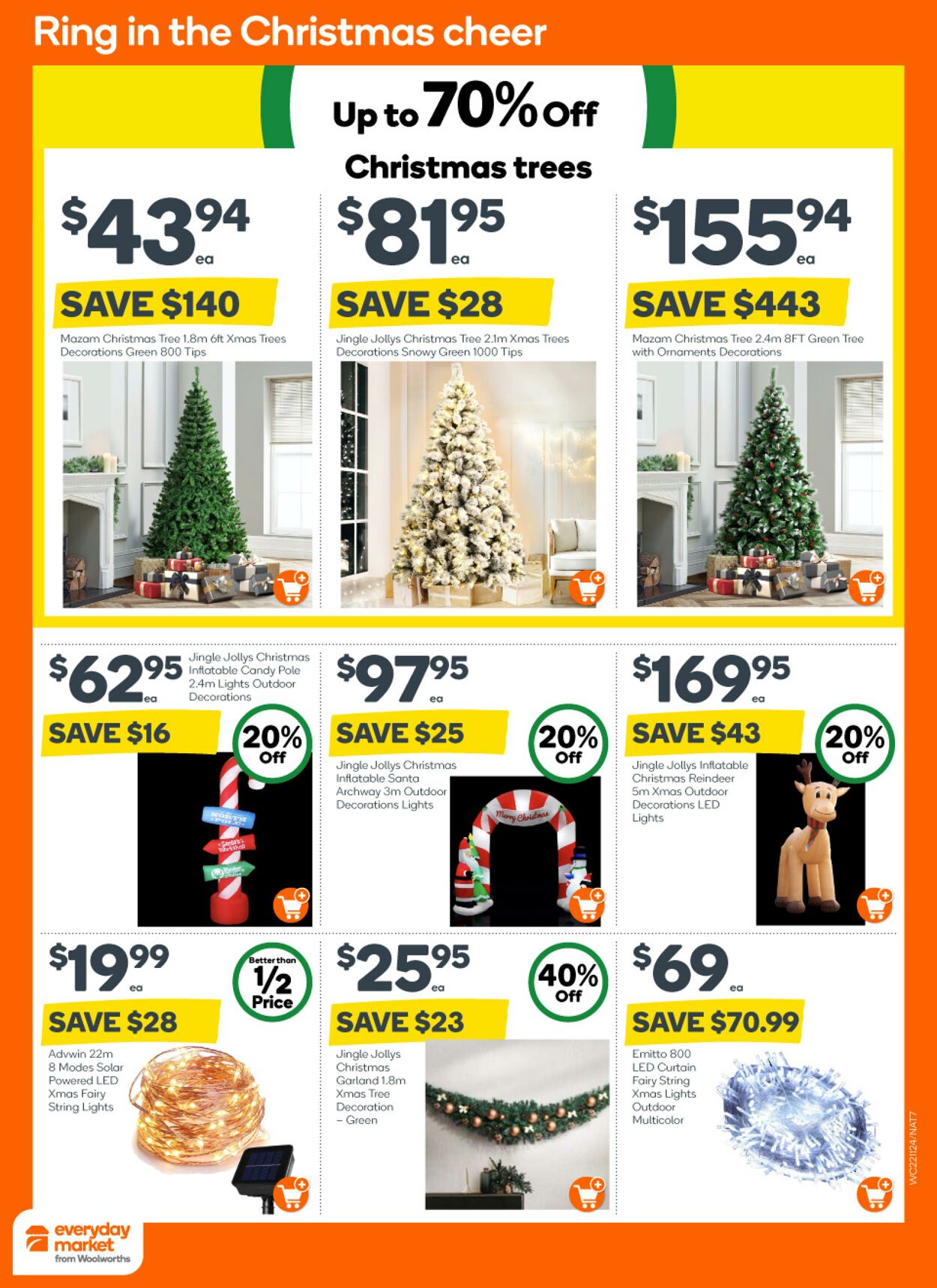 Catalogue Woolworths 22.11.2023 - 28.11.2023