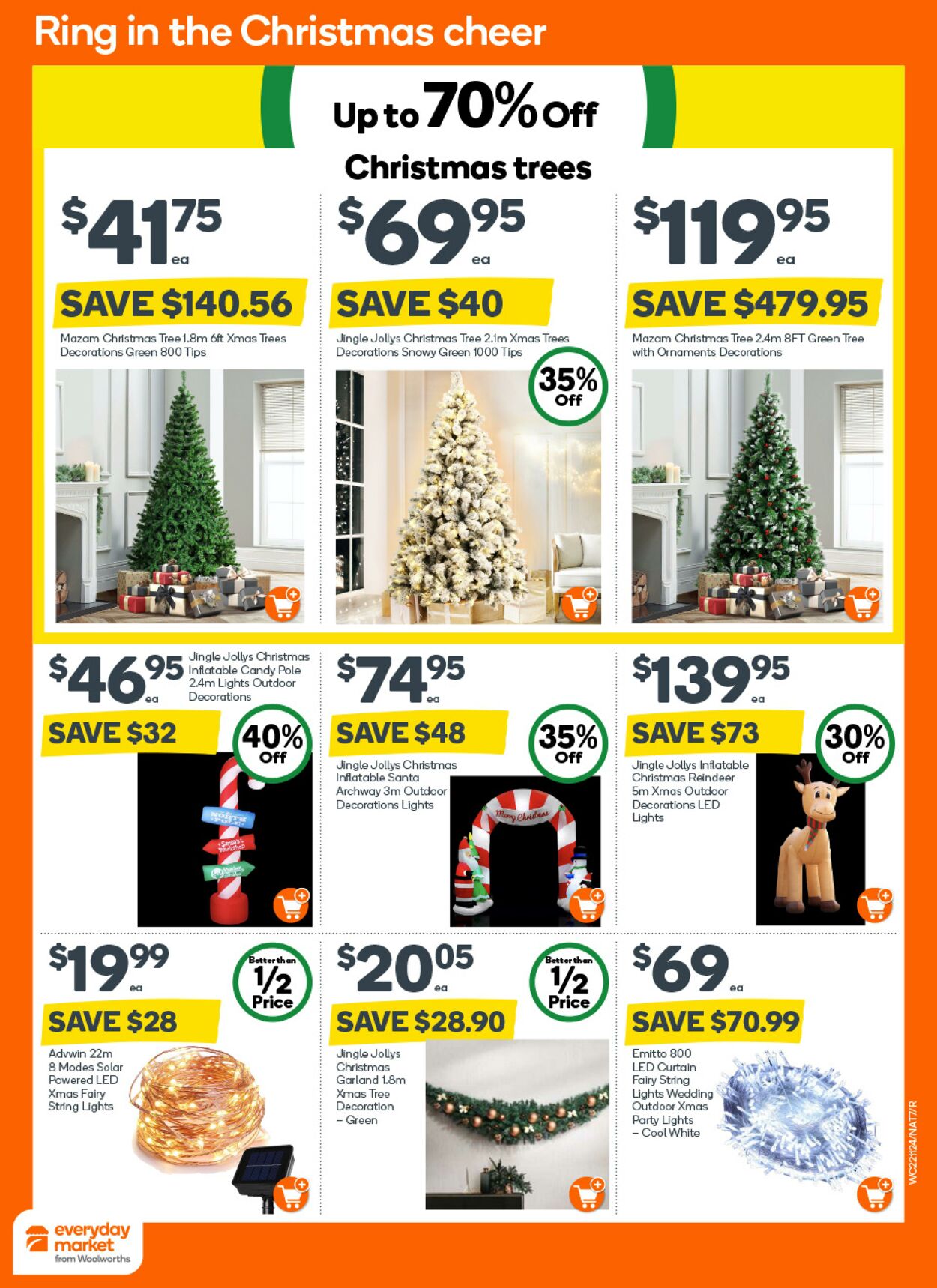 Catalogue Woolworths 22.11.2023 - 28.11.2023