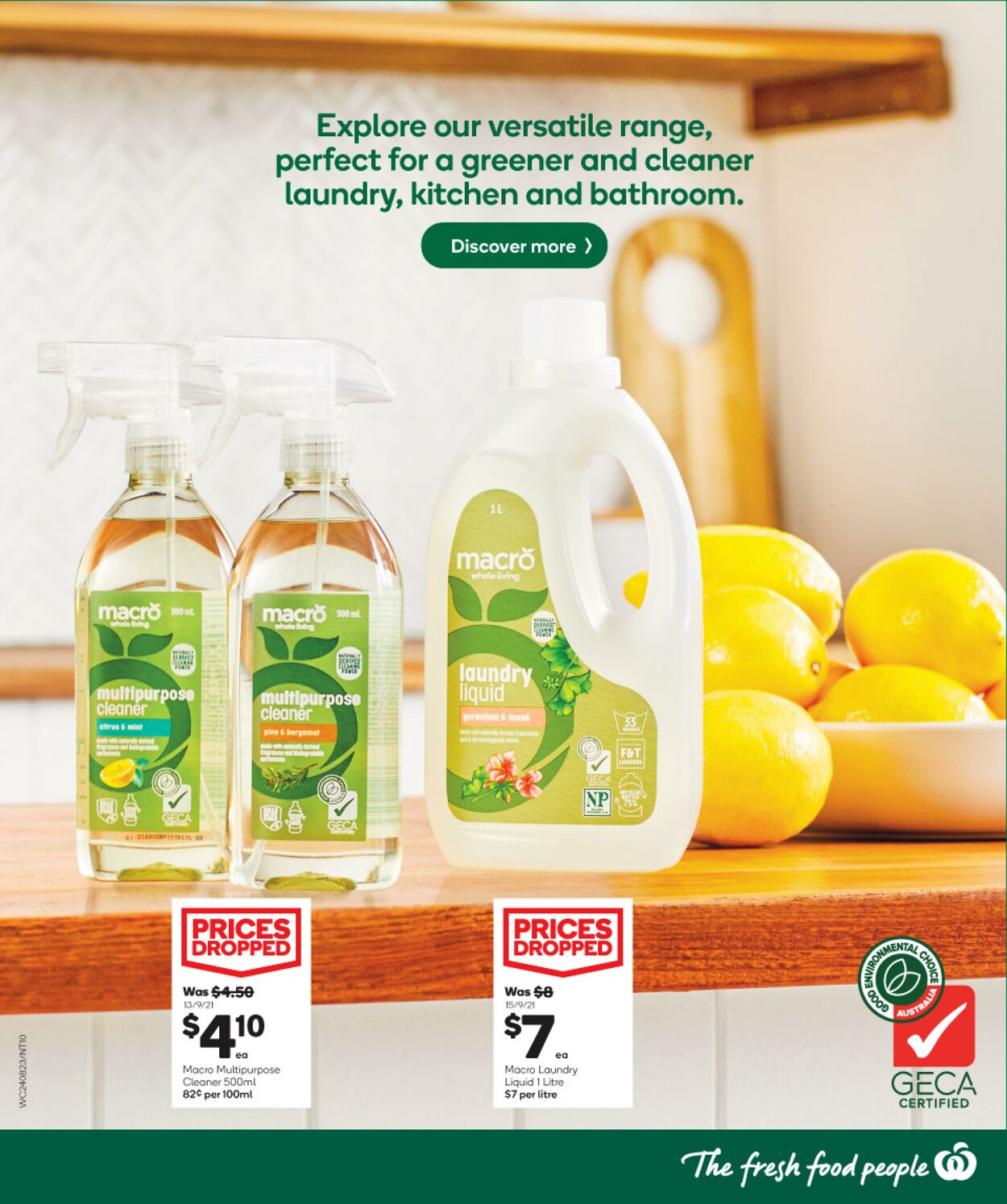 Catalogue Woolworths 24.08.2022 - 30.08.2022