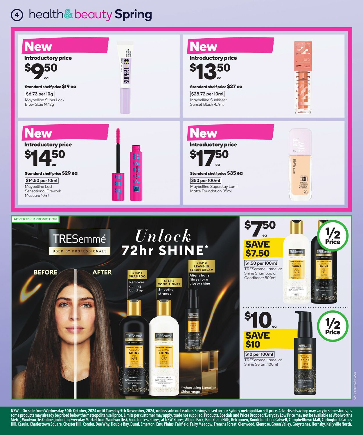 Catalogue Woolworths 30.10.2024 - 05.11.2024