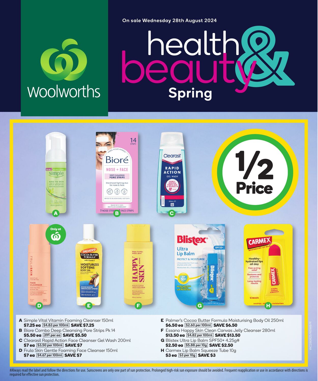 Catalogue Woolworths 28.08.2024 - 03.09.2024