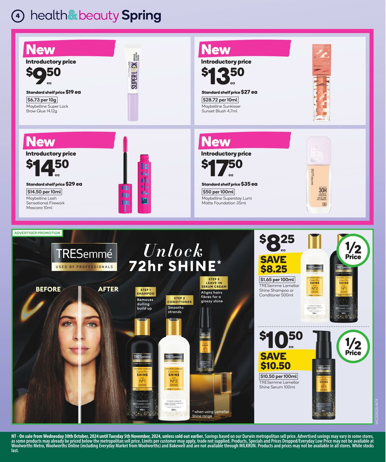 Catalogue Woolworths 30.10.2024 - 05.11.2024