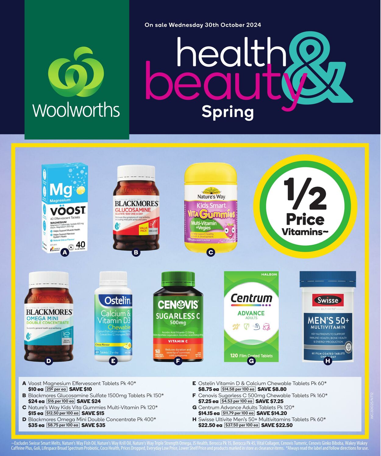 Catalogue Woolworths 30.10.2024 - 05.11.2024