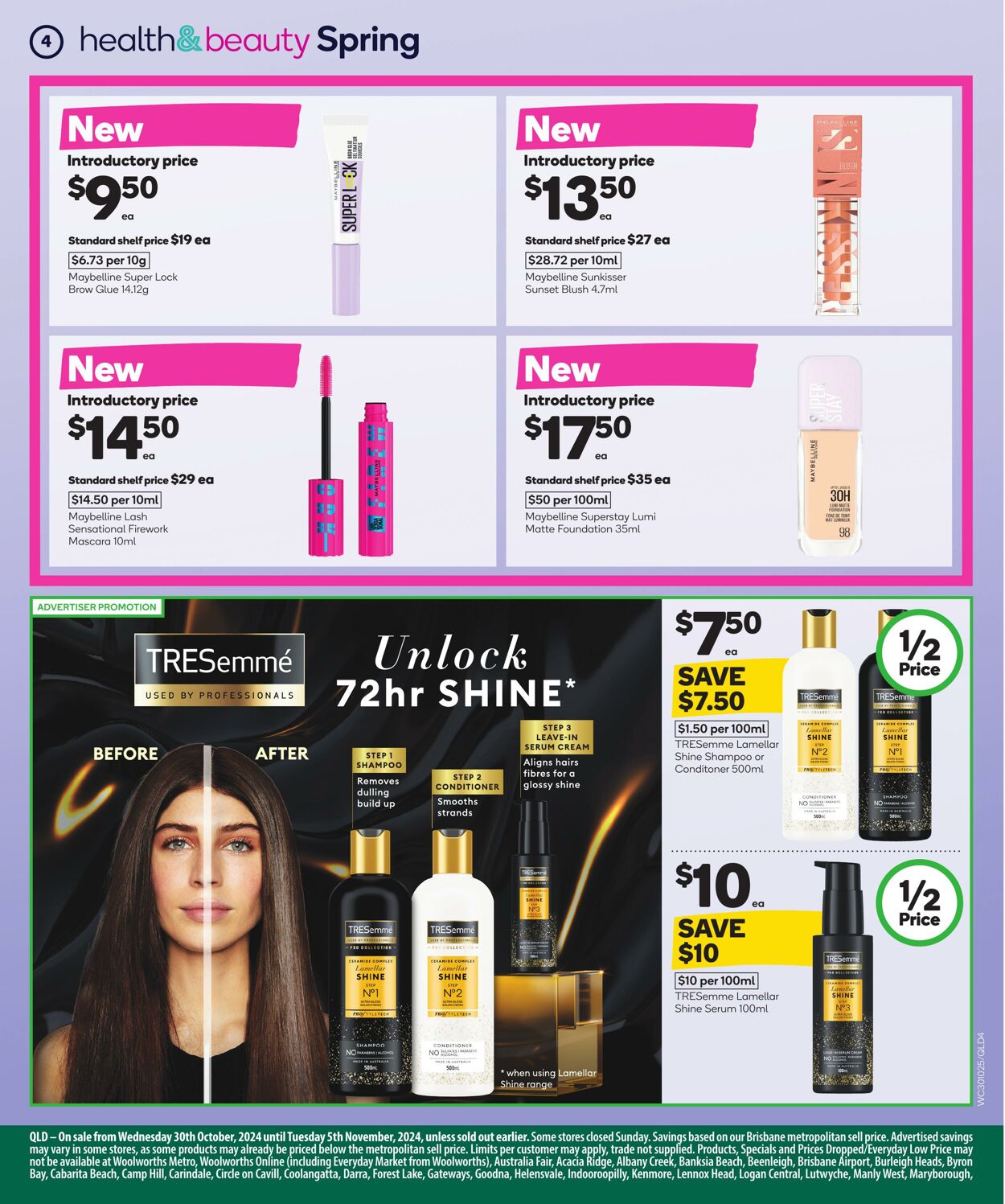 Catalogue Woolworths 30.10.2024 - 05.11.2024