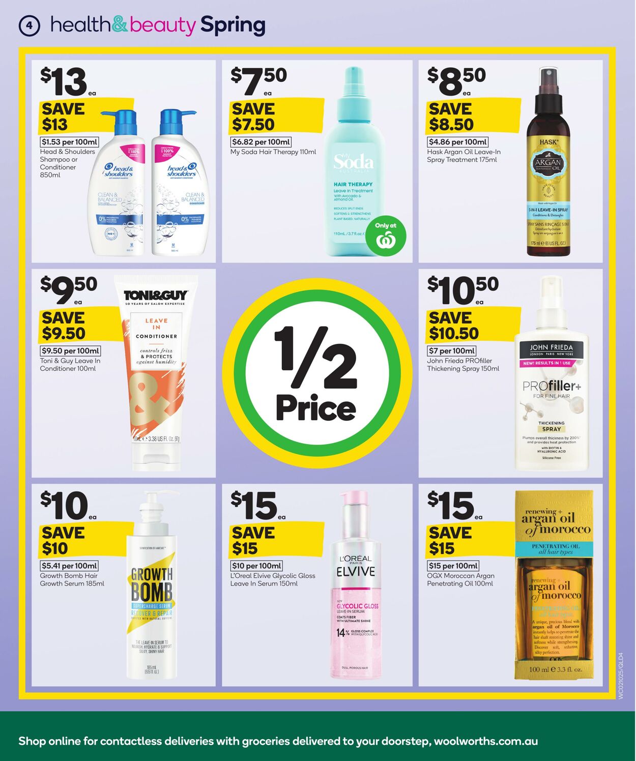 Catalogue Woolworths 02.10.2024 - 08.10.2024