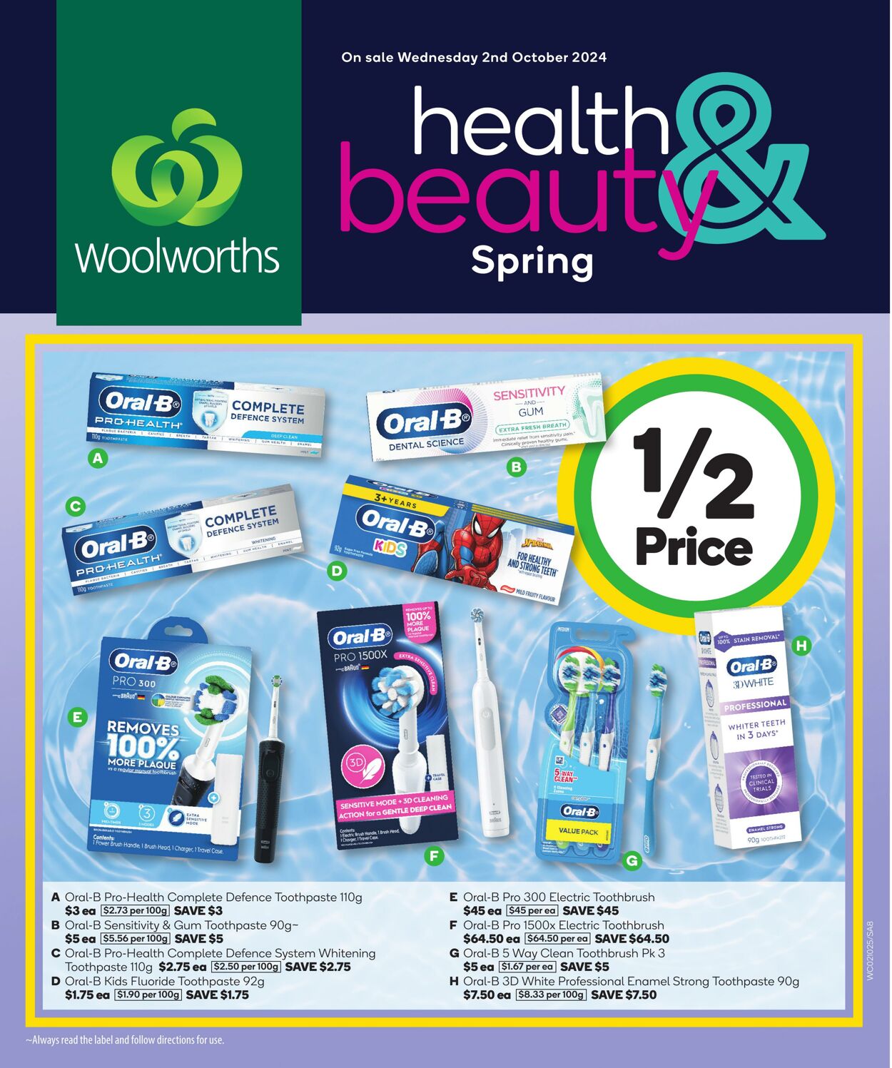 Catalogue Woolworths 02.10.2024 - 08.10.2024