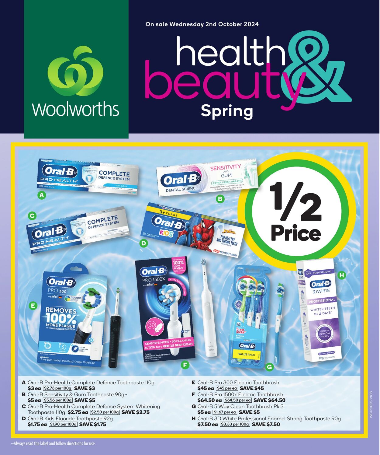 Catalogue Woolworths 02.10.2024 - 08.10.2024