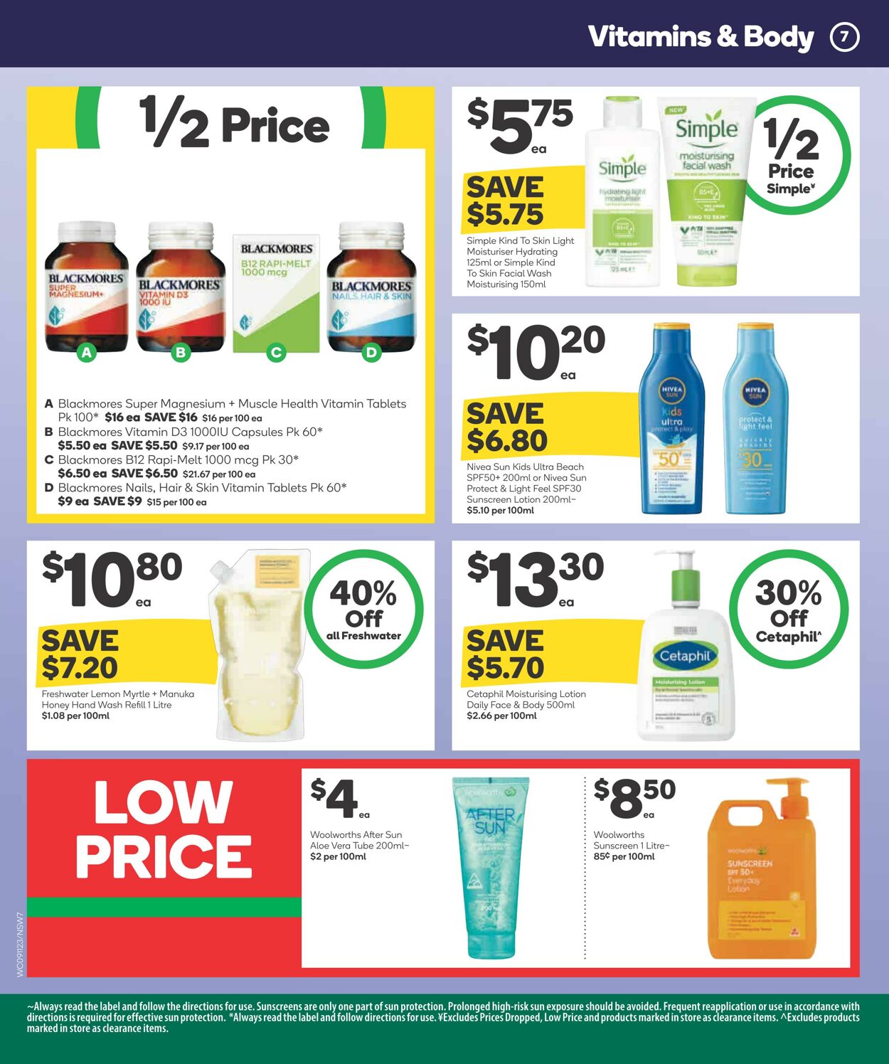 Catalogue Woolworths 09.11.2022 - 15.11.2022