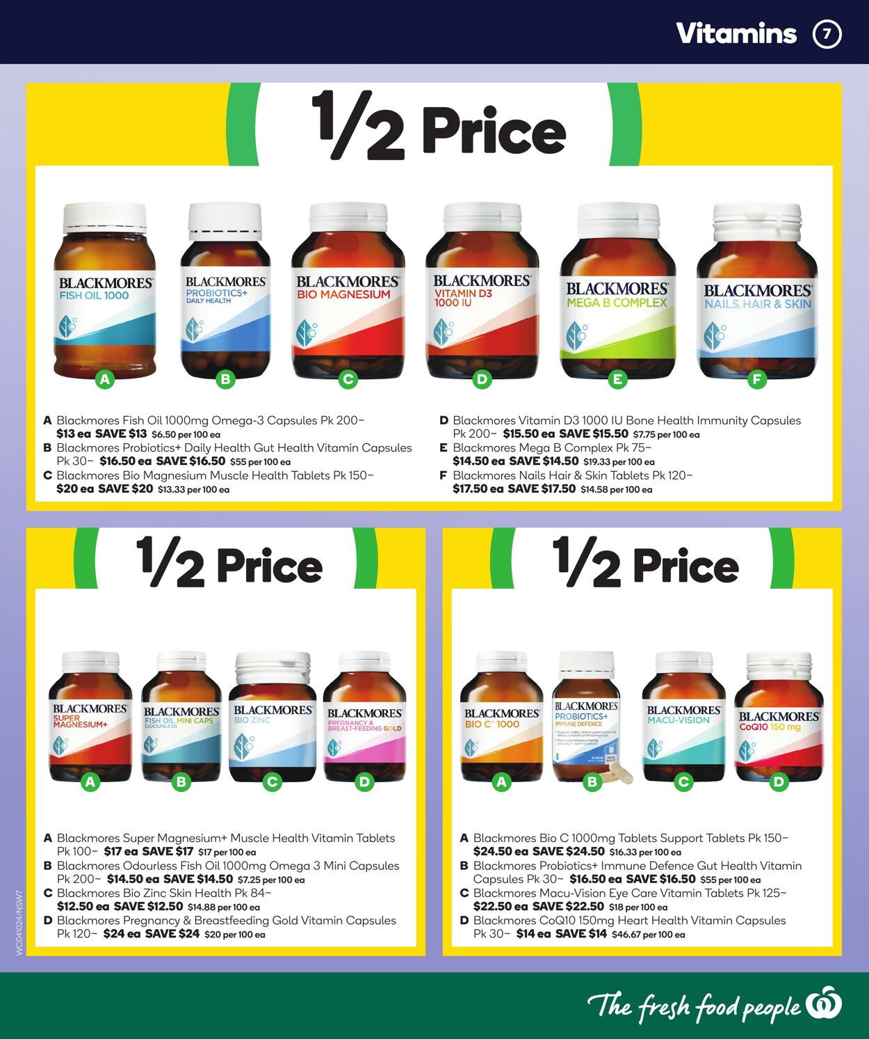 Catalogue Woolworths 04.10.2023 - 10.10.2023