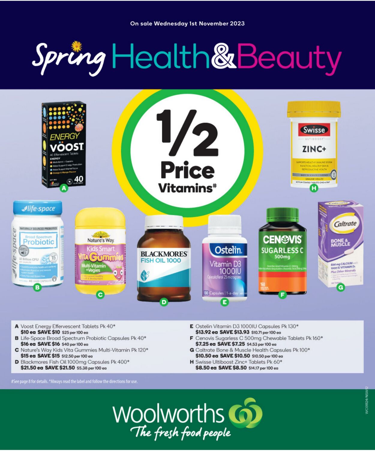 Catalogue Woolworths 01.11.2023 - 07.11.2023