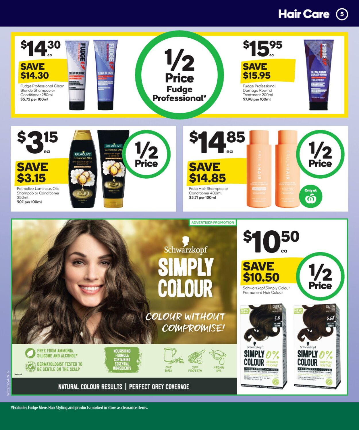 Catalogue Woolworths 27.09.2023 - 03.10.2023