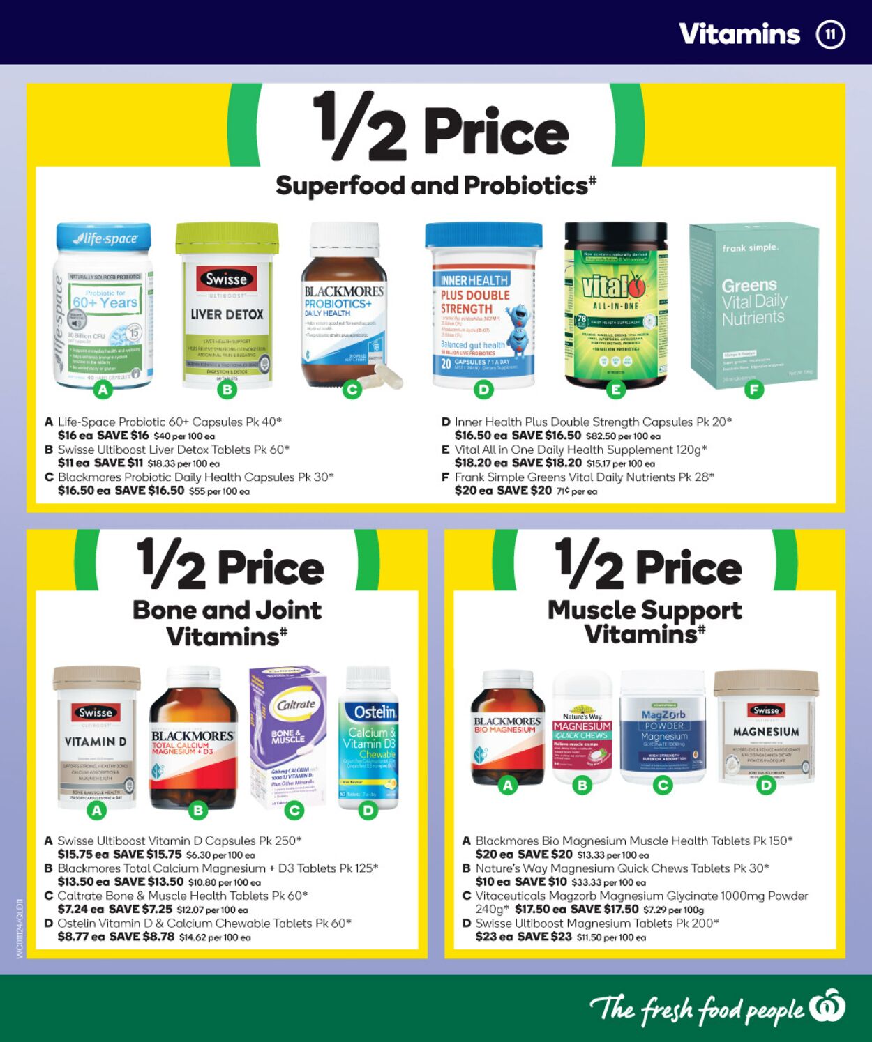 Catalogue Woolworths 01.11.2023 - 07.11.2023