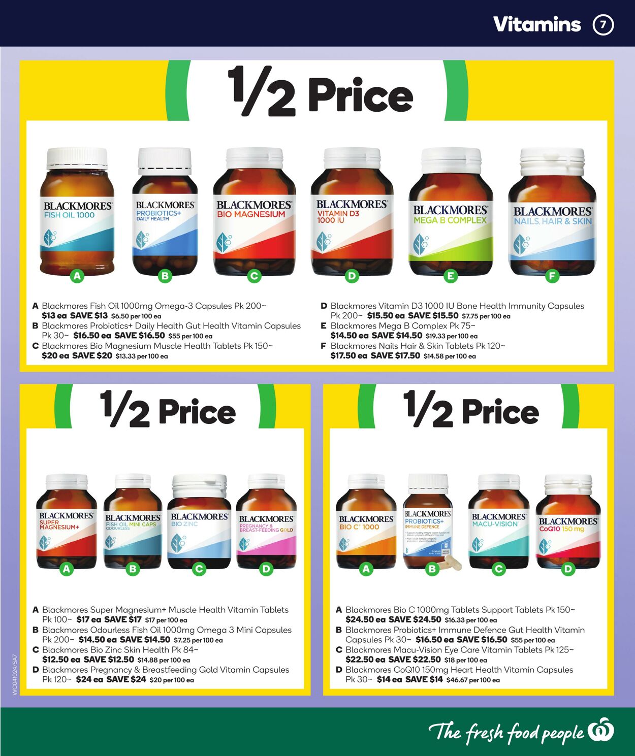 Catalogue Woolworths 04.10.2023 - 10.10.2023