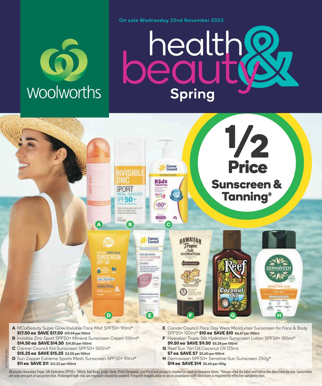 Catalogue Woolworths 22.11.2023 - 28.11.2023