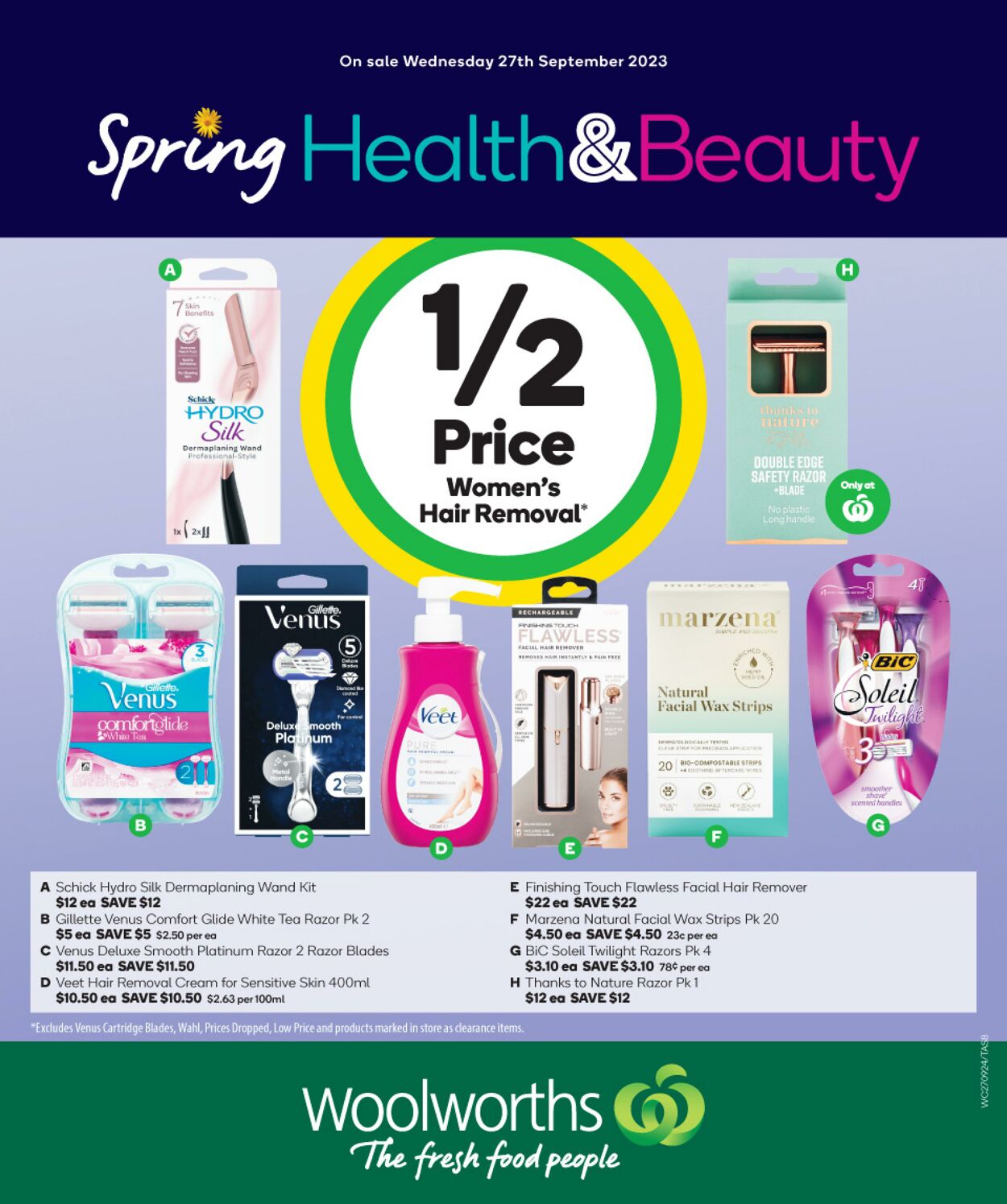 Catalogue Woolworths 27.09.2023 - 03.10.2023