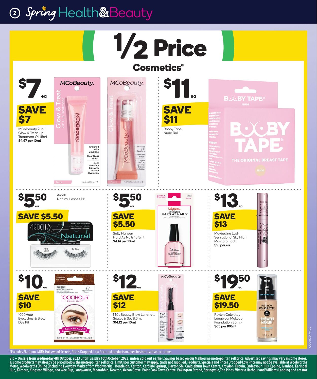 Catalogue Woolworths 04.10.2023 - 10.10.2023