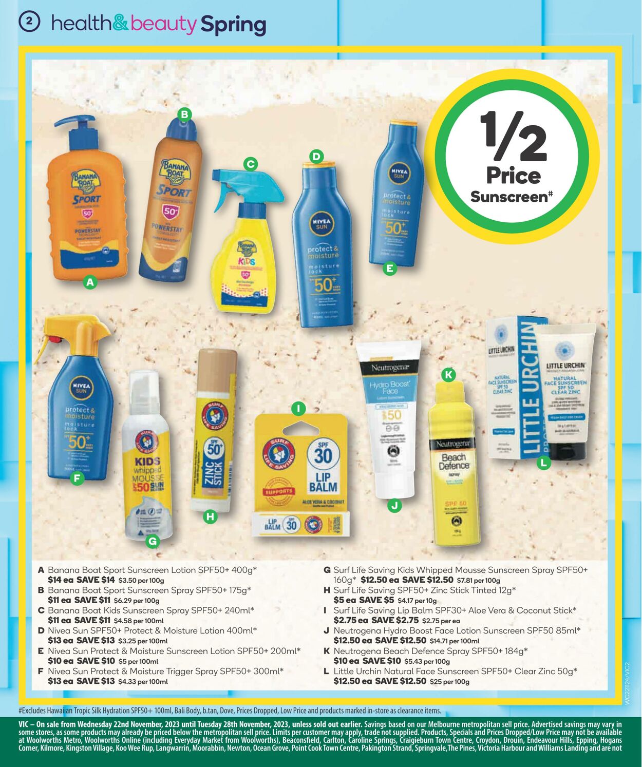 Catalogue Woolworths 22.11.2023 - 28.11.2023