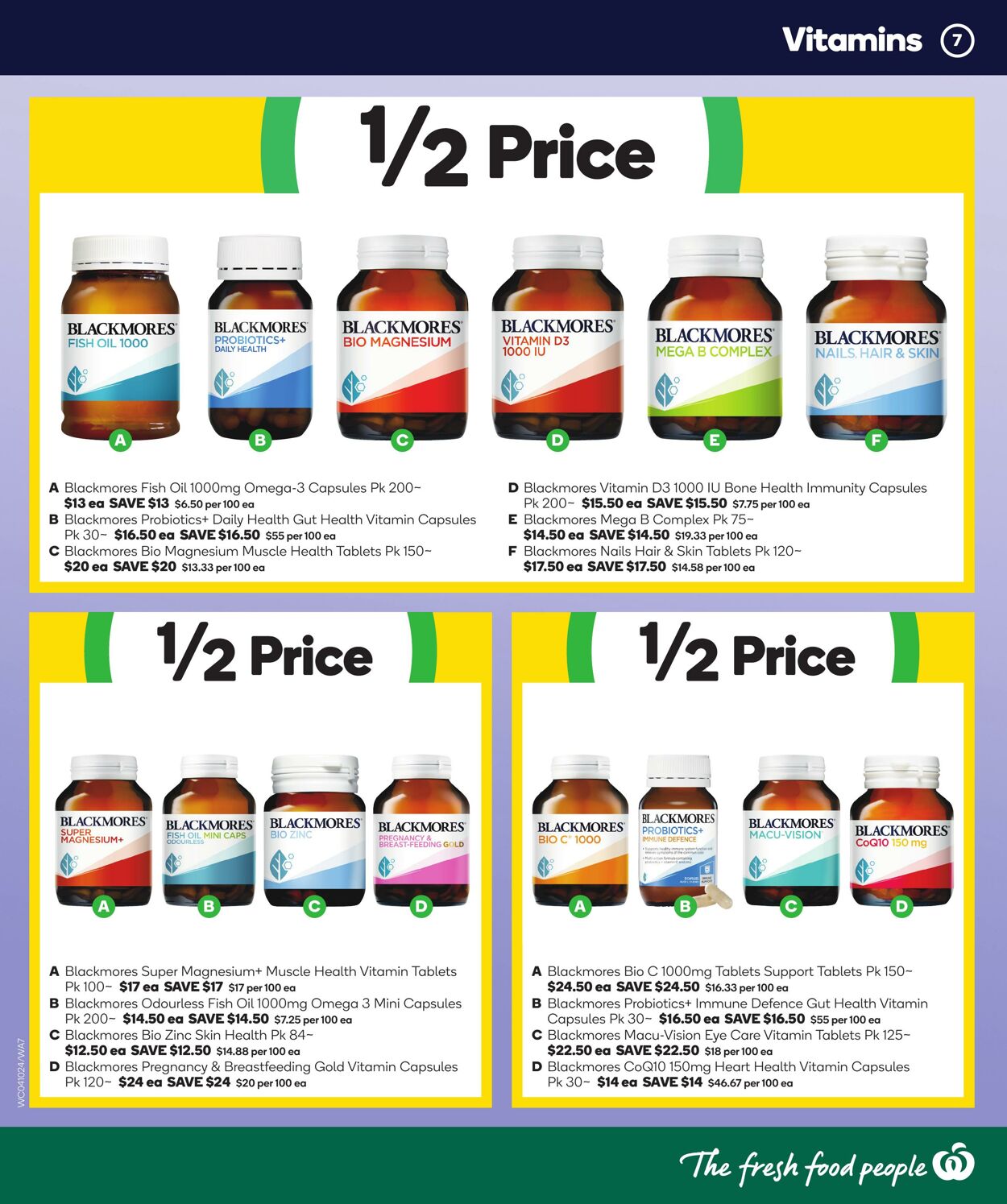 Catalogue Woolworths 04.10.2023 - 10.10.2023