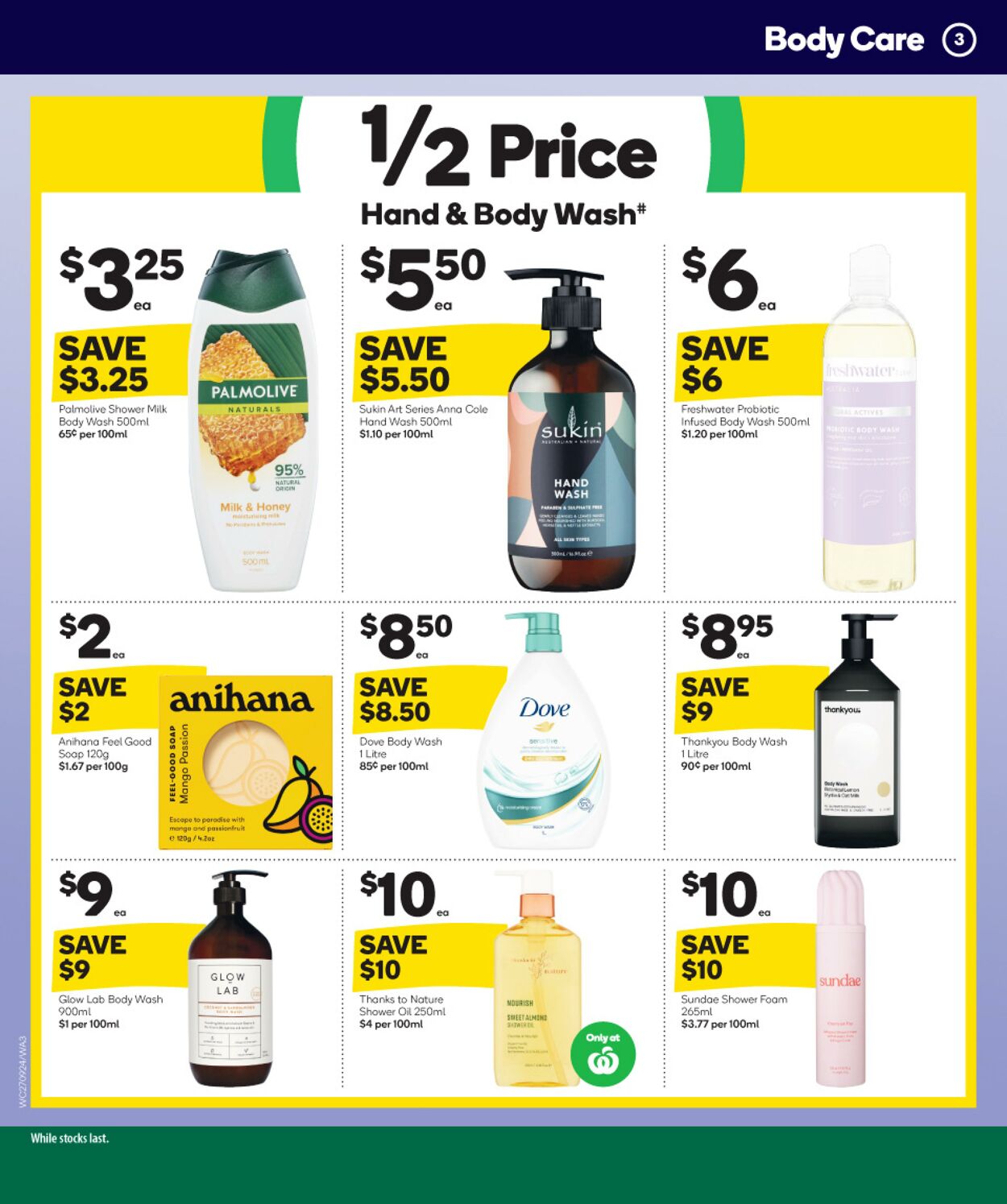 Catalogue Woolworths 27.09.2023 - 03.10.2023