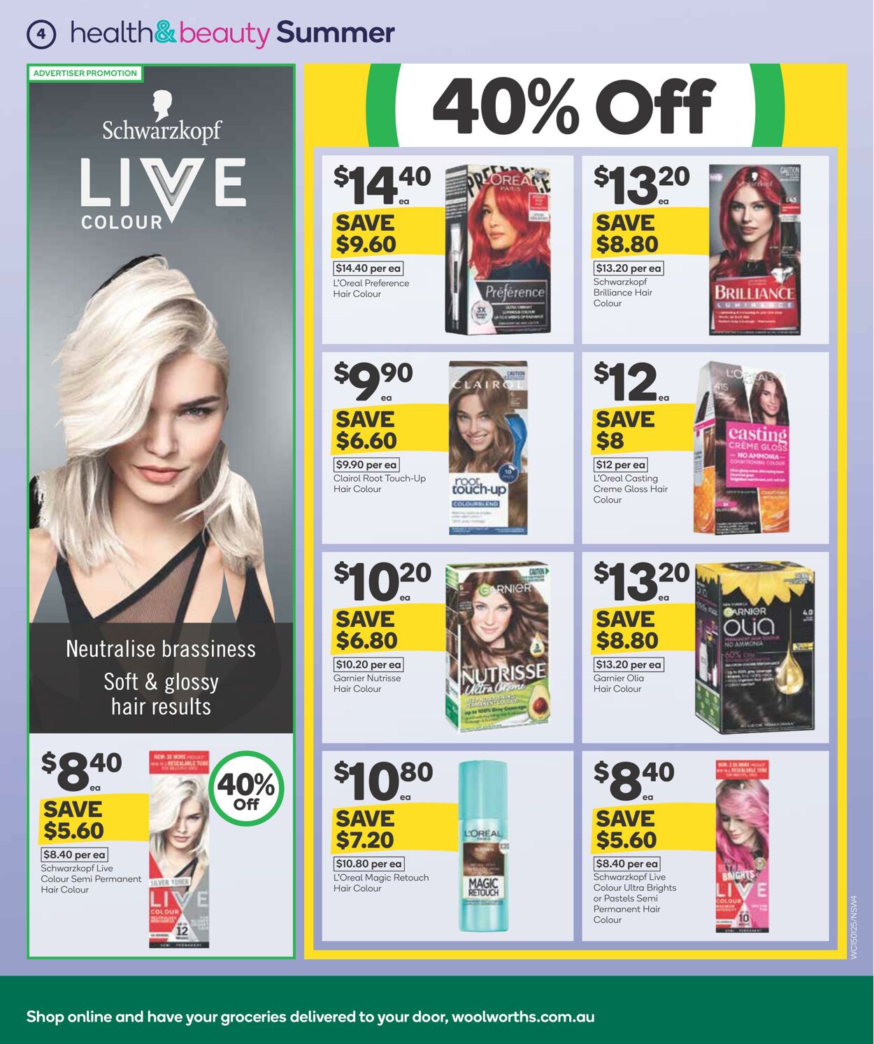 Catalogue Woolworths 15.01.2025 - 21.01.2025