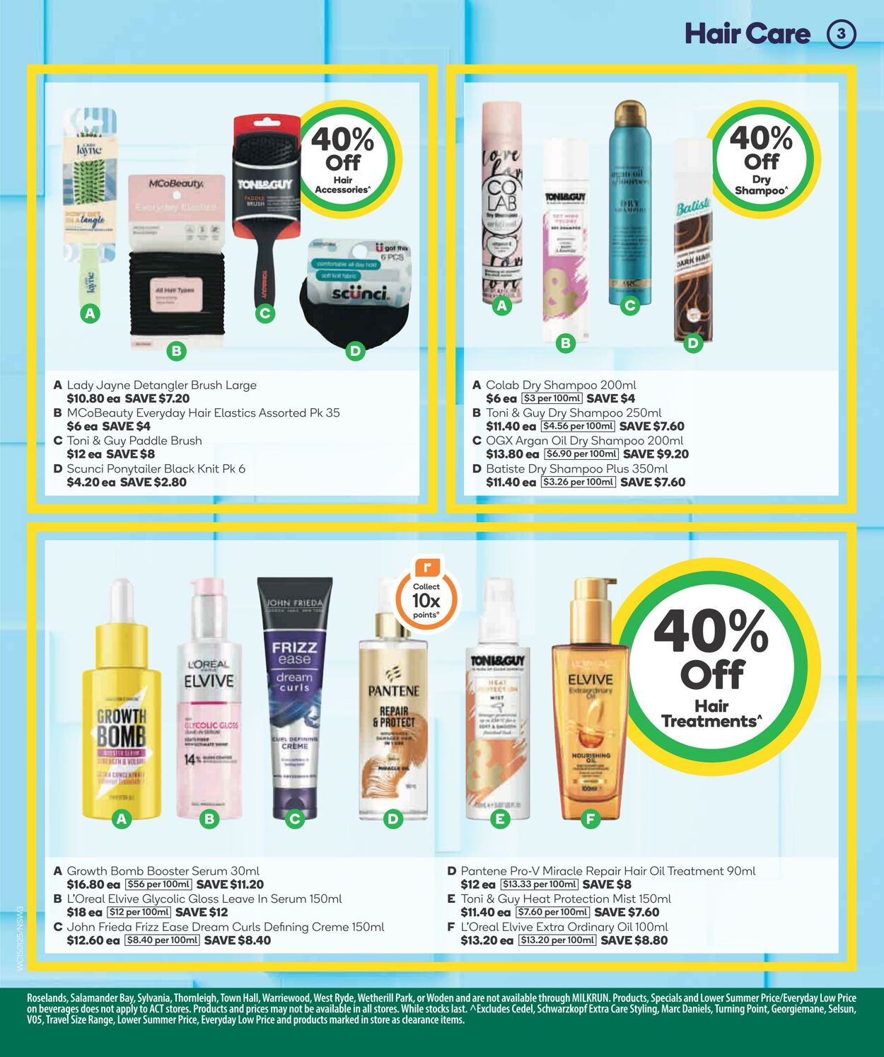 Catalogue Woolworths 15.01.2025 - 21.01.2025