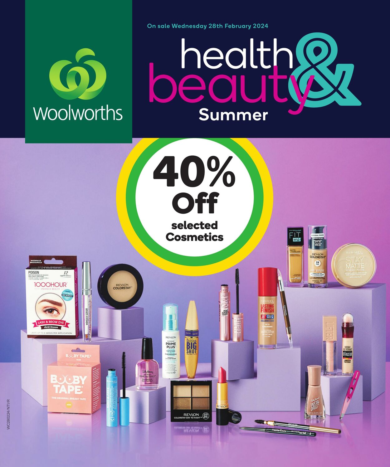 Catalogue Woolworths - Summer Health & Beauty Catalogue NT 28 Feb, 2024 - 5 Mar, 2024