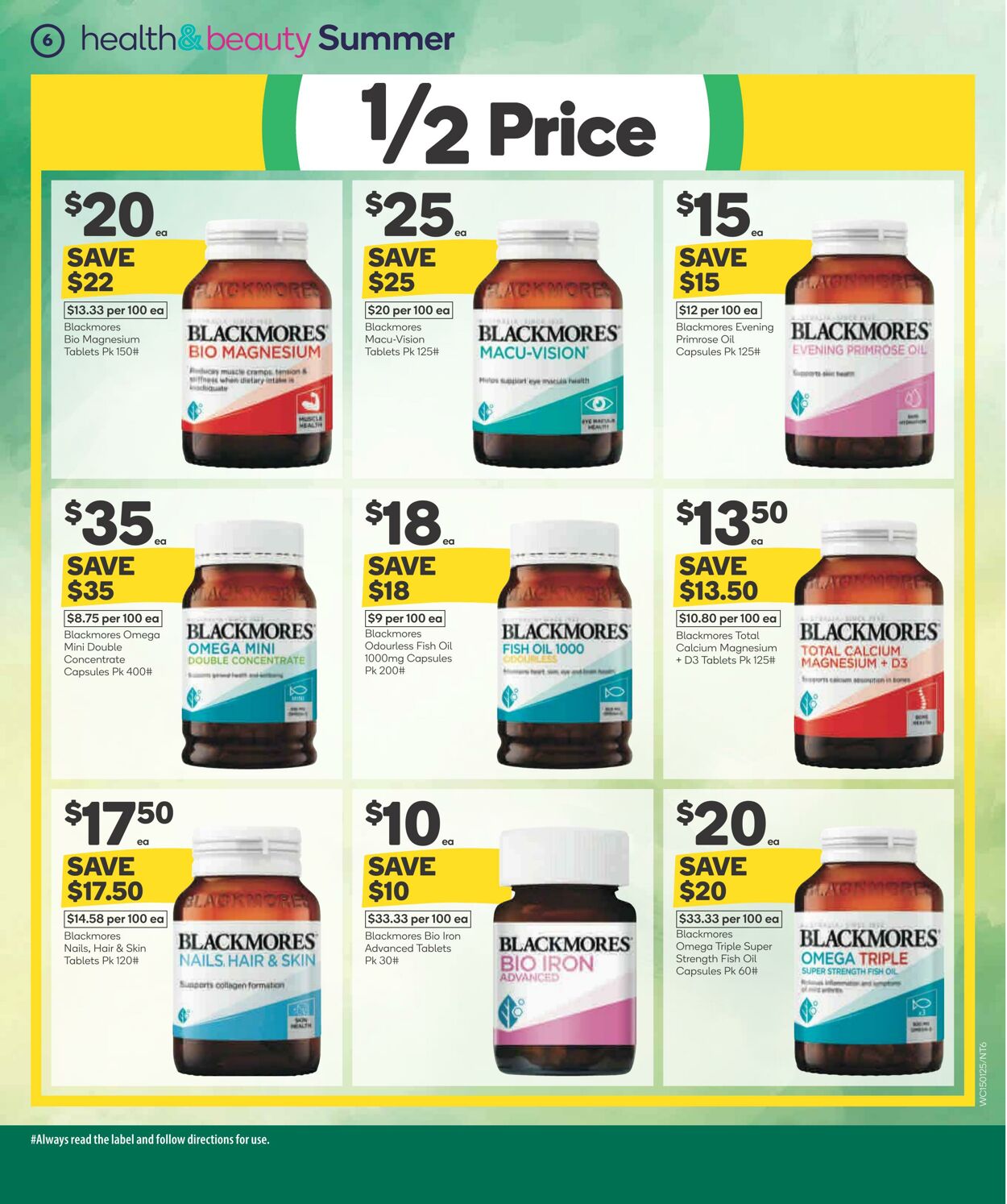 Catalogue Woolworths 15.01.2025 - 21.01.2025