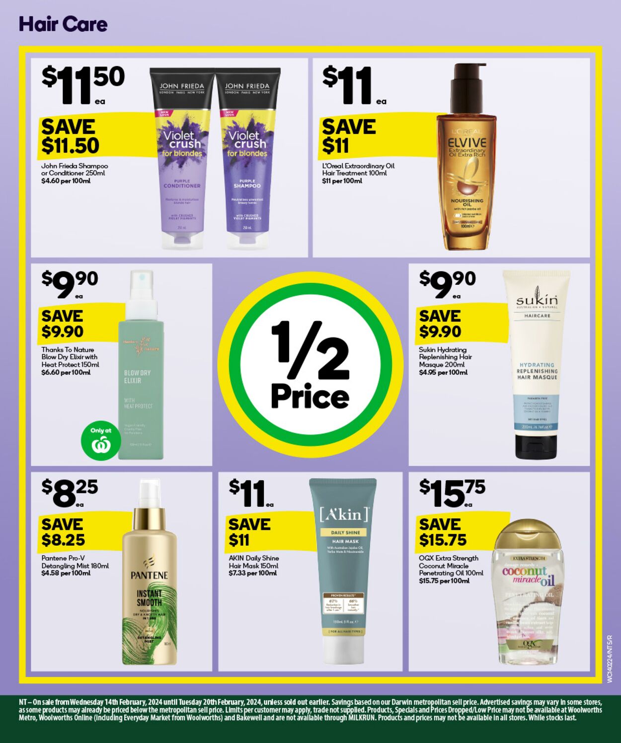 Catalogue Woolworths 14.02.2024 - 20.02.2024