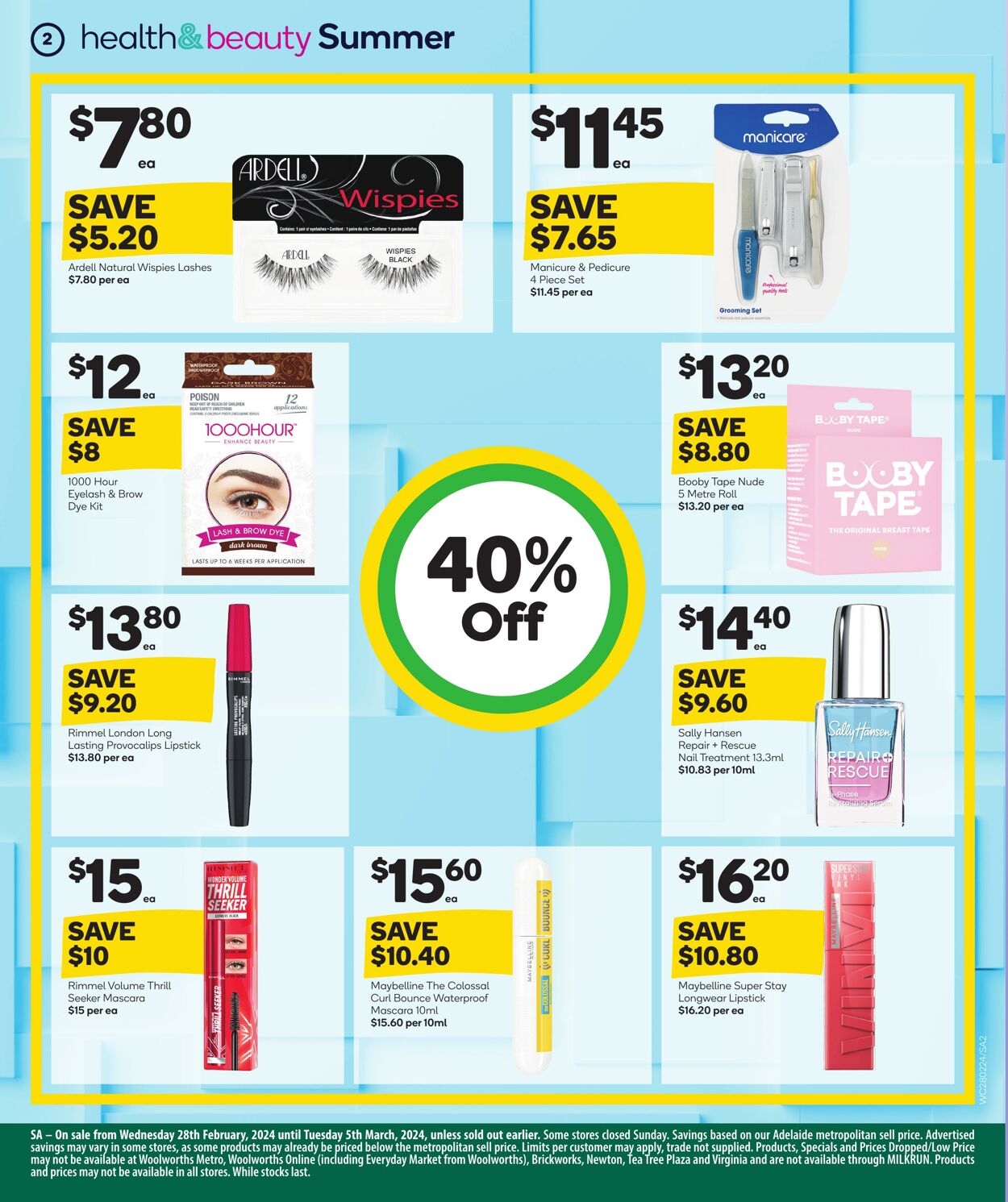 Catalogue Woolworths 28.02.2024 - 05.03.2024