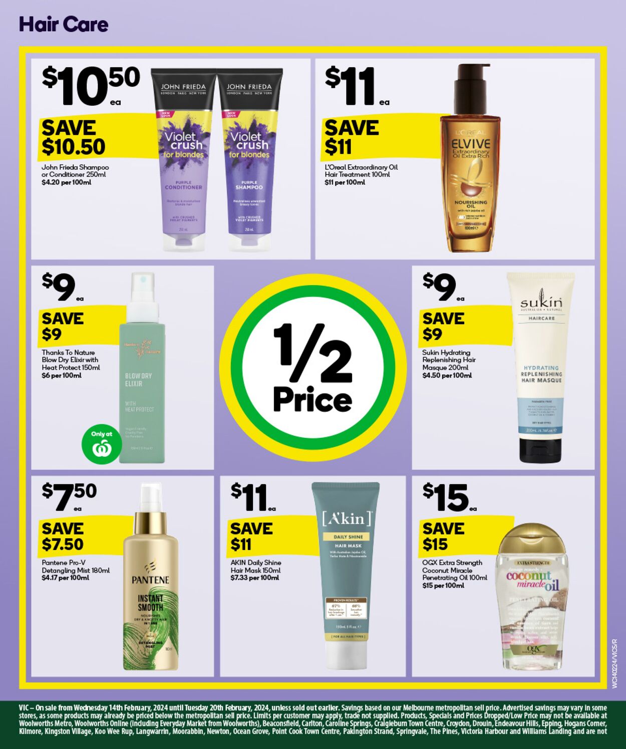 Catalogue Woolworths 14.02.2024 - 20.02.2024