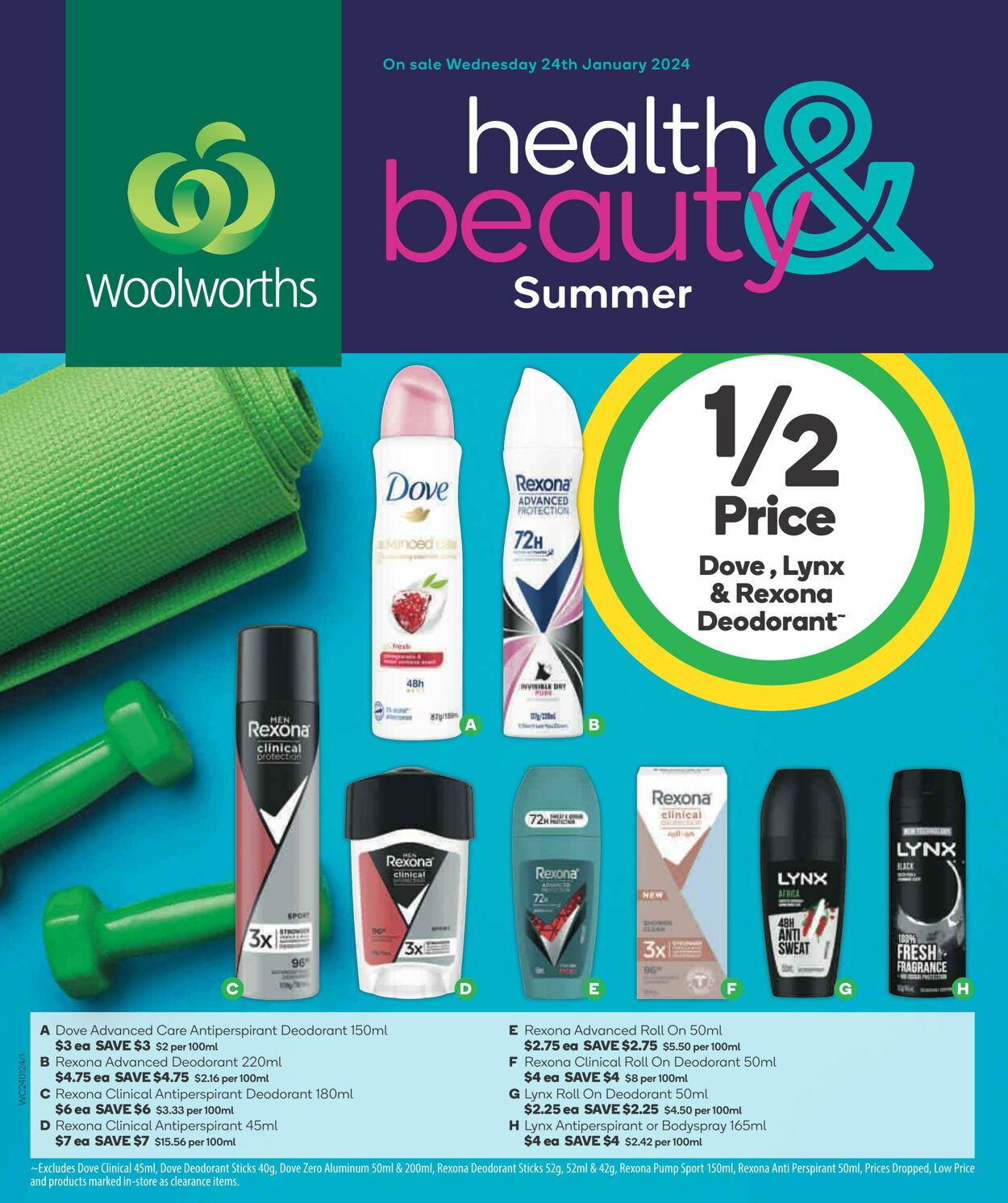 Catalogue Woolworths 24.01.2024 - 30.01.2024
