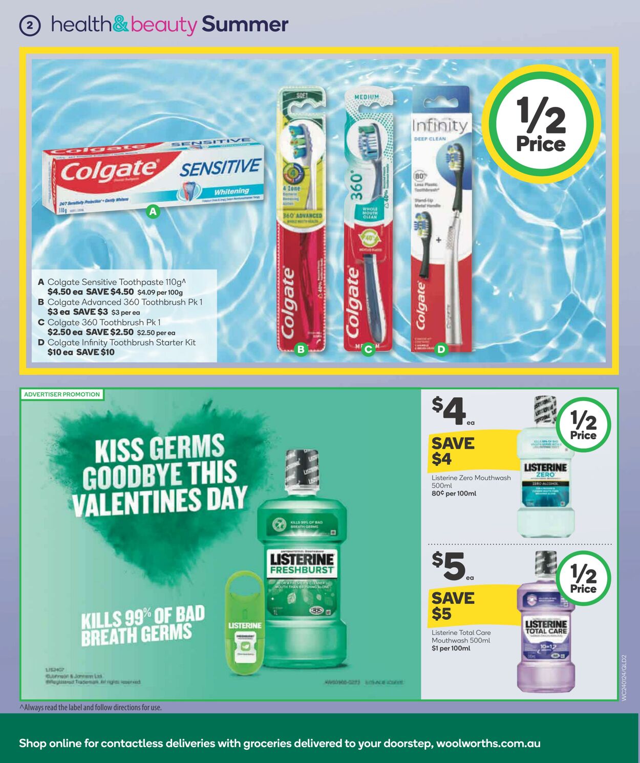 Catalogue Woolworths 24.01.2024 - 30.01.2024