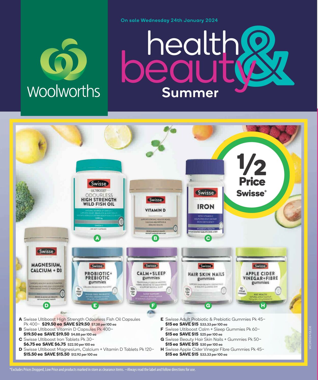 Catalogue Woolworths 24.01.2024 - 30.01.2024