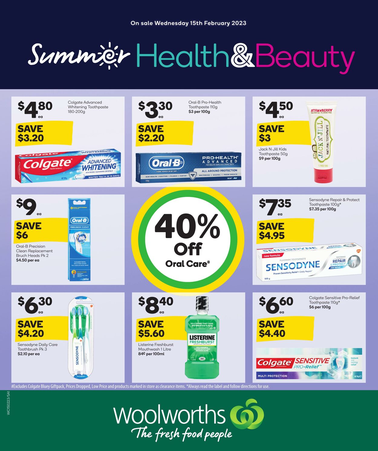 Catalogue Woolworths 15.02.2023 - 21.02.2023