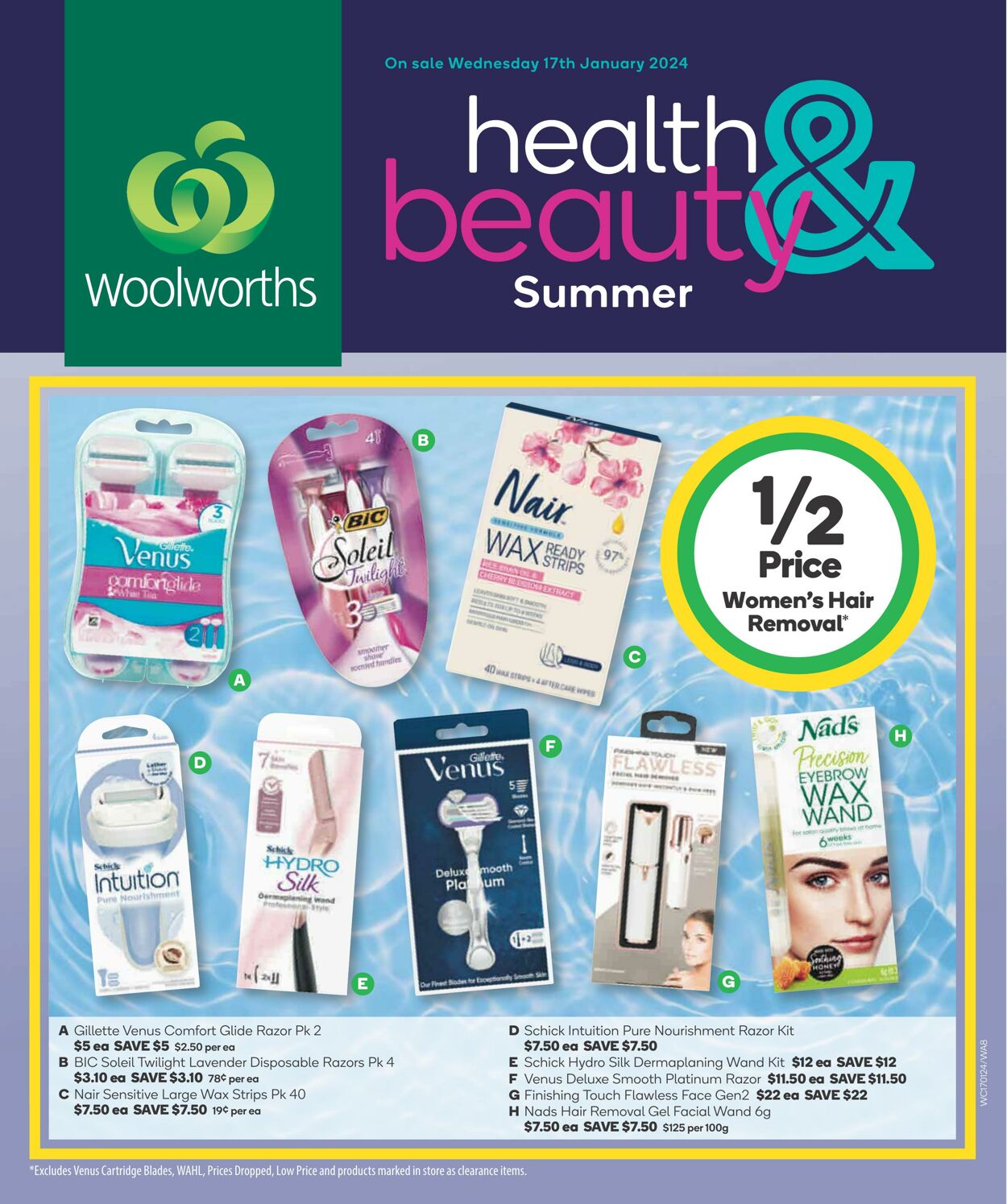Catalogue Woolworths 17.01.2024 - 23.01.2024