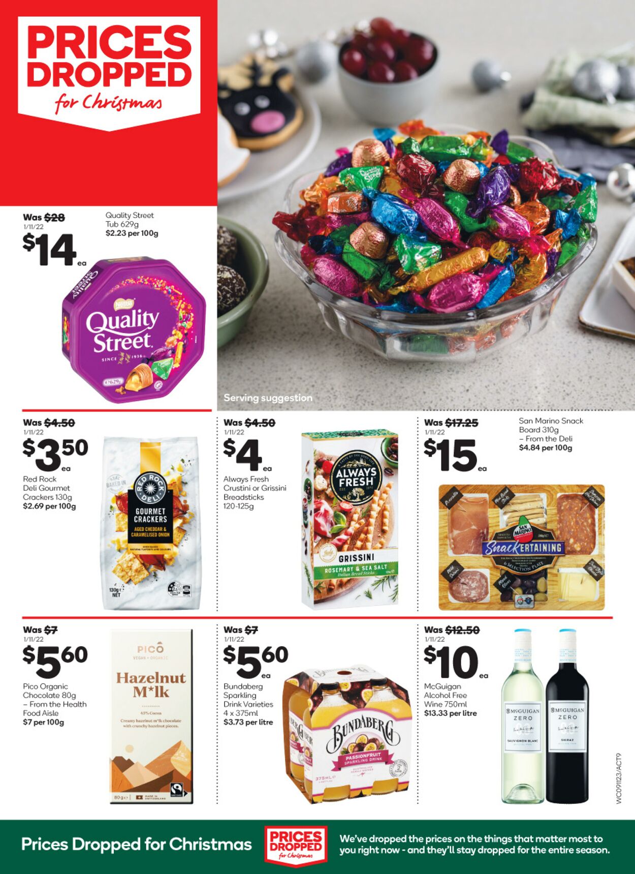 Catalogue Woolworths 09.11.2022 - 15.11.2022