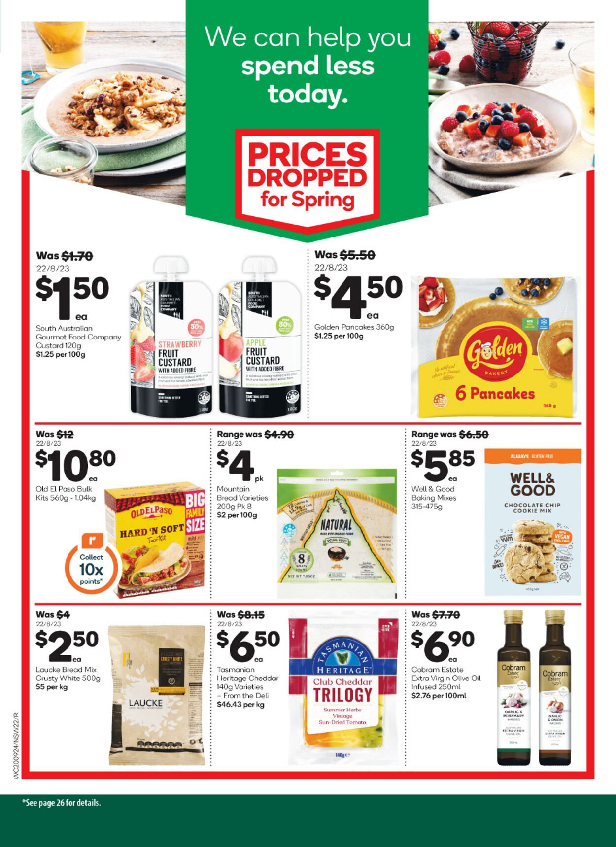 Catalogue Woolworths 20.09.2023 - 26.09.2023