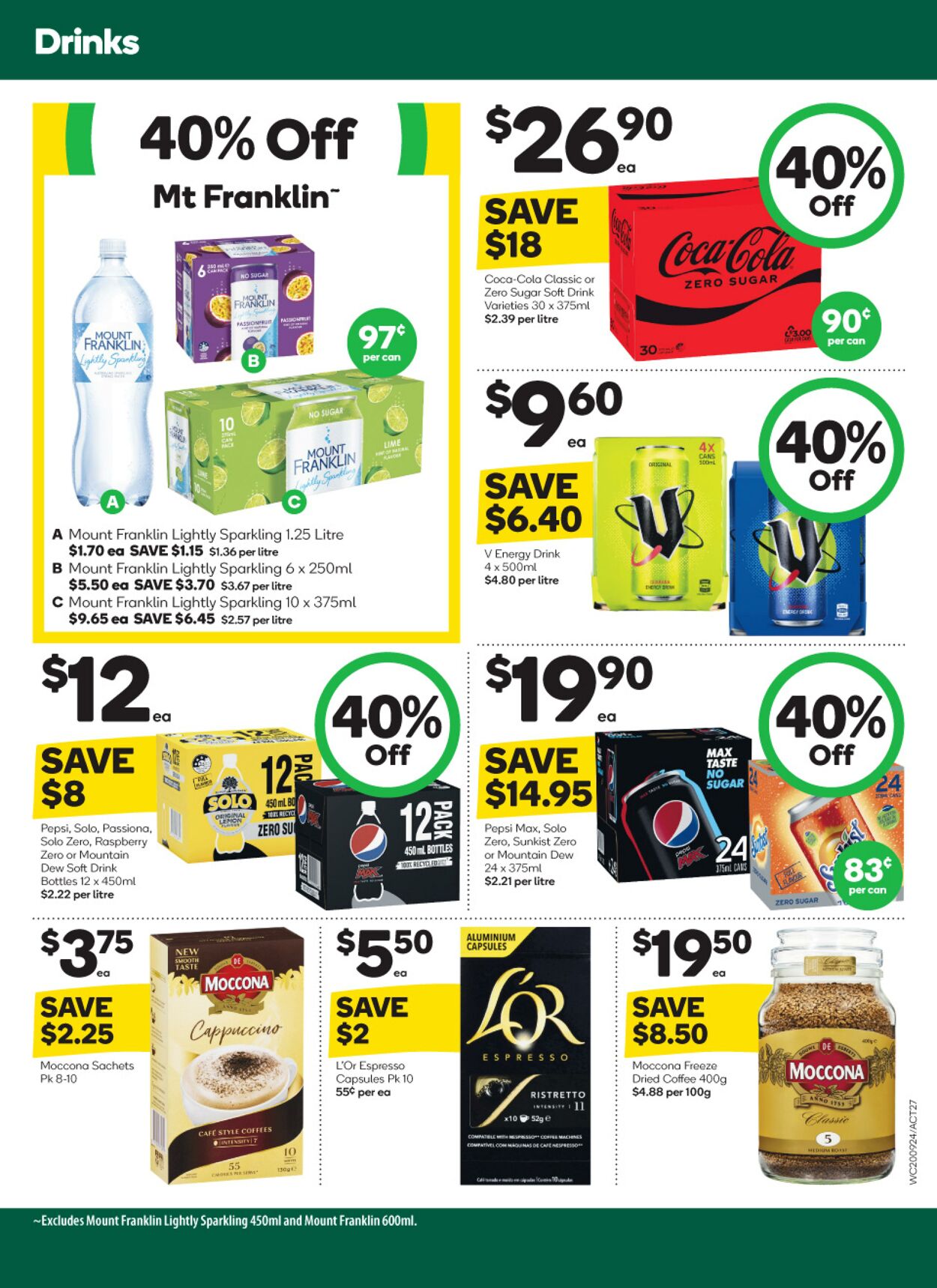 Catalogue Woolworths 20.09.2023 - 26.09.2023