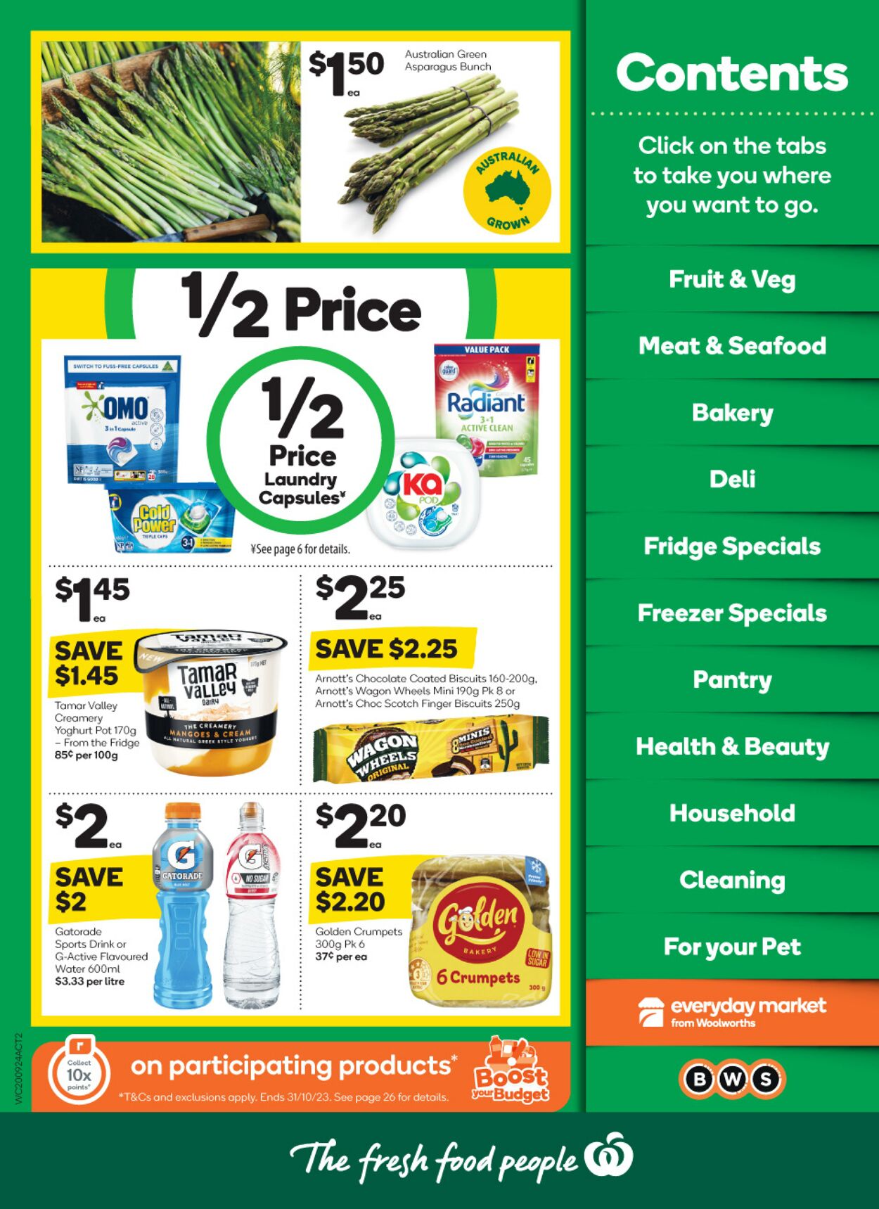 Catalogue Woolworths 20.09.2023 - 26.09.2023