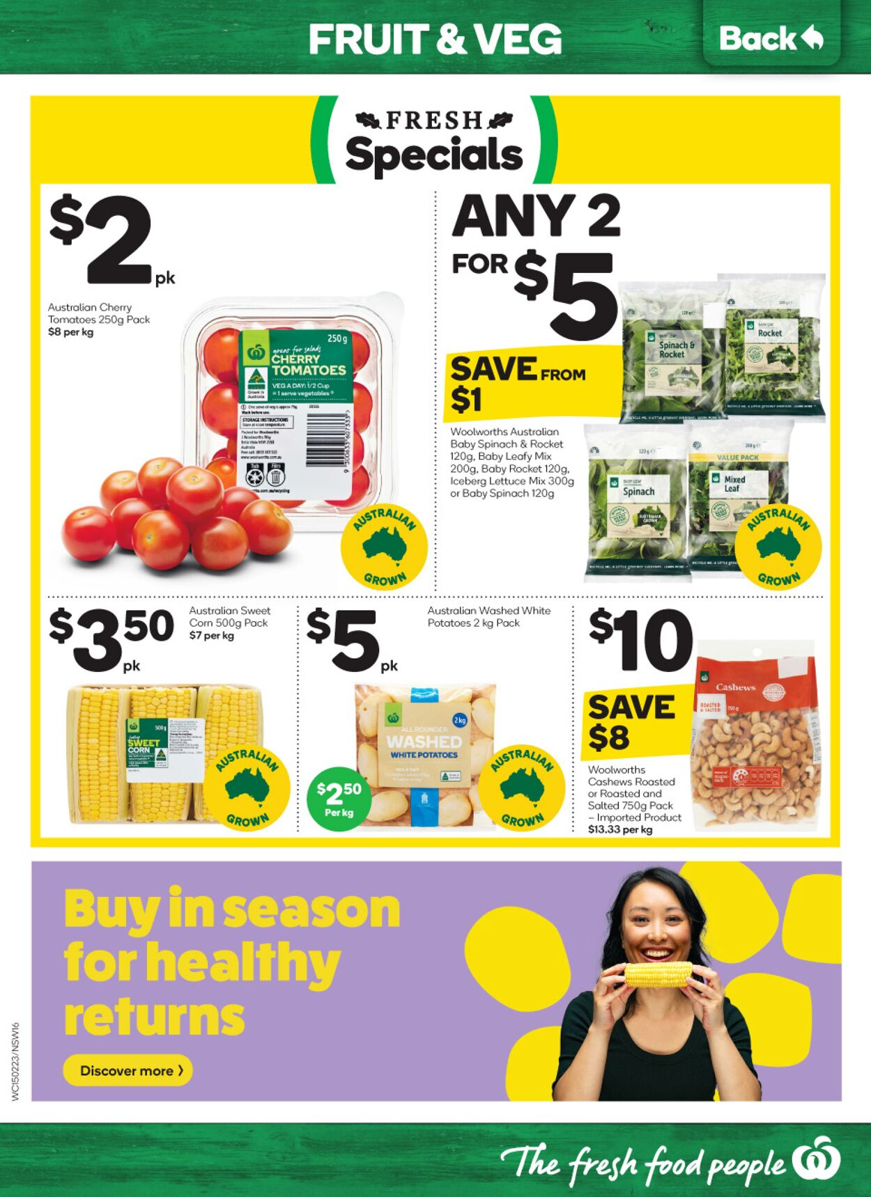 Catalogue Woolworths 15.02.2023 - 21.02.2023