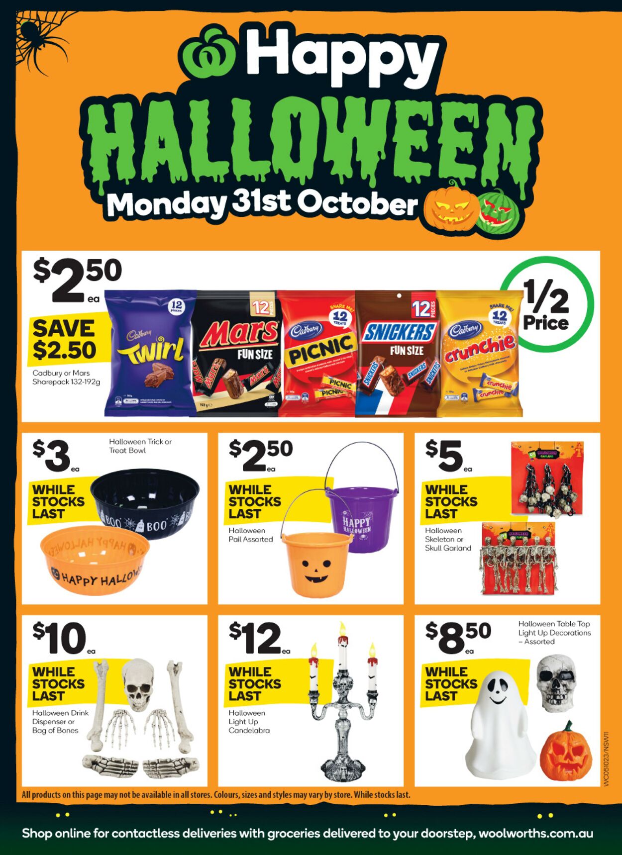 Catalogue Woolworths 26.10.2022 - 01.11.2022