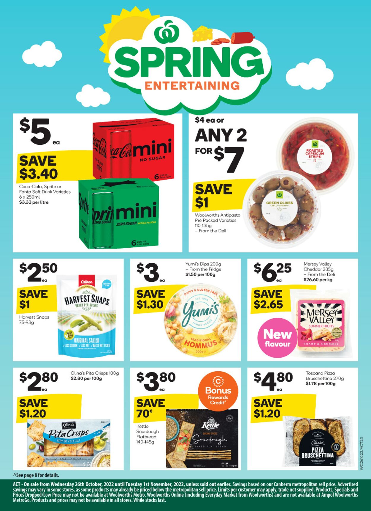 Catalogue Woolworths 26.10.2022 - 01.11.2022