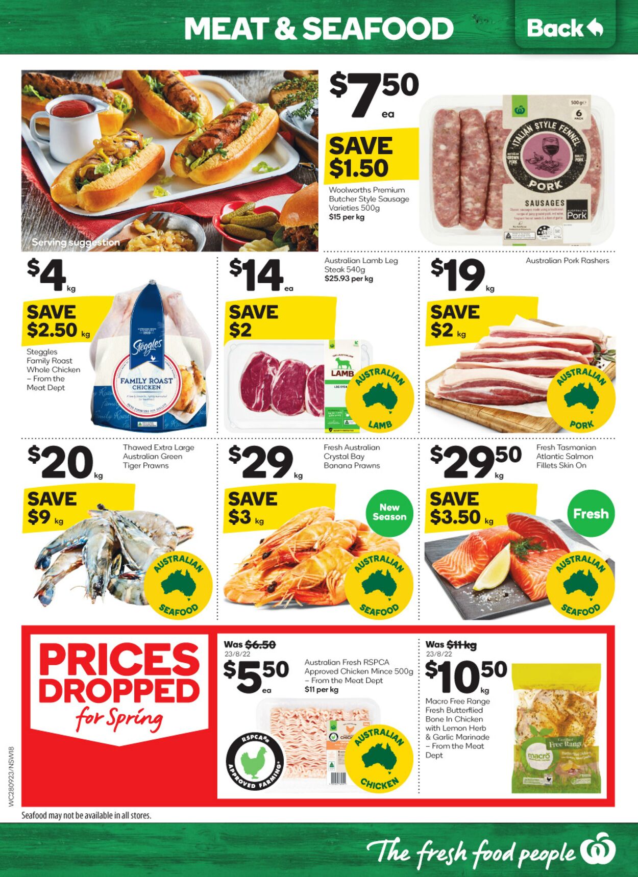 Catalogue Woolworths 28.09.2022 - 04.10.2022