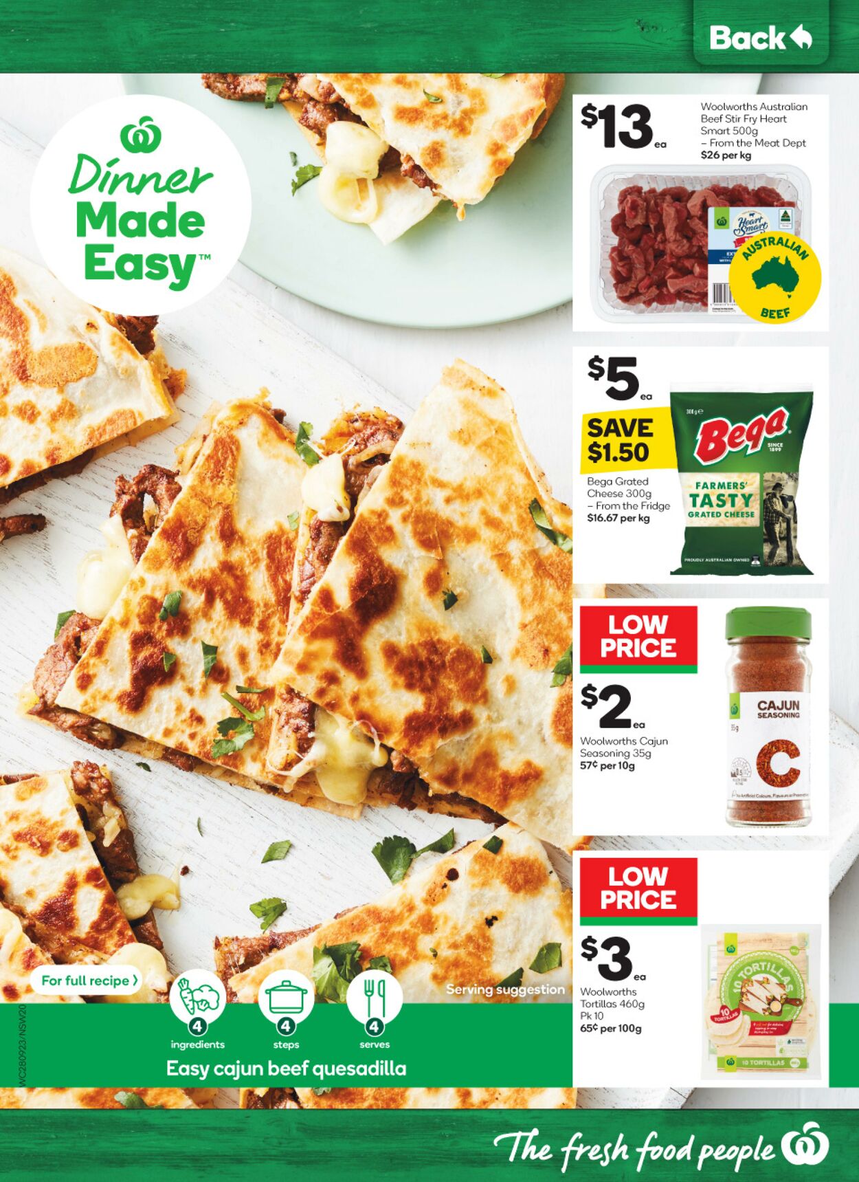 Catalogue Woolworths 28.09.2022 - 04.10.2022