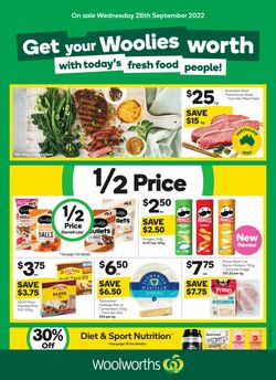 Catalogue Woolworths 28.09.2022-04.10.2022